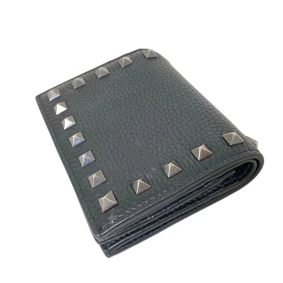 VALENTINOGARAVANI Rockstud - Black Dark Silver Leather Hardware 149-072925 - Picture 5 of 9